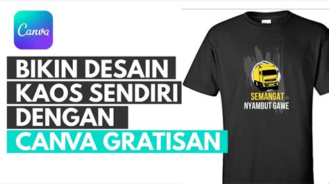 membuat desain kaos.